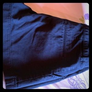 Abercrombie and Fitch girls shorts blue colored